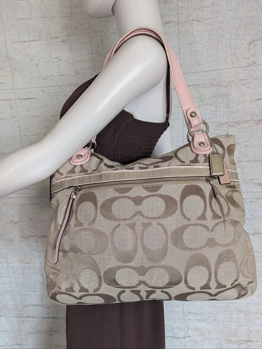 Coach poppy metallic